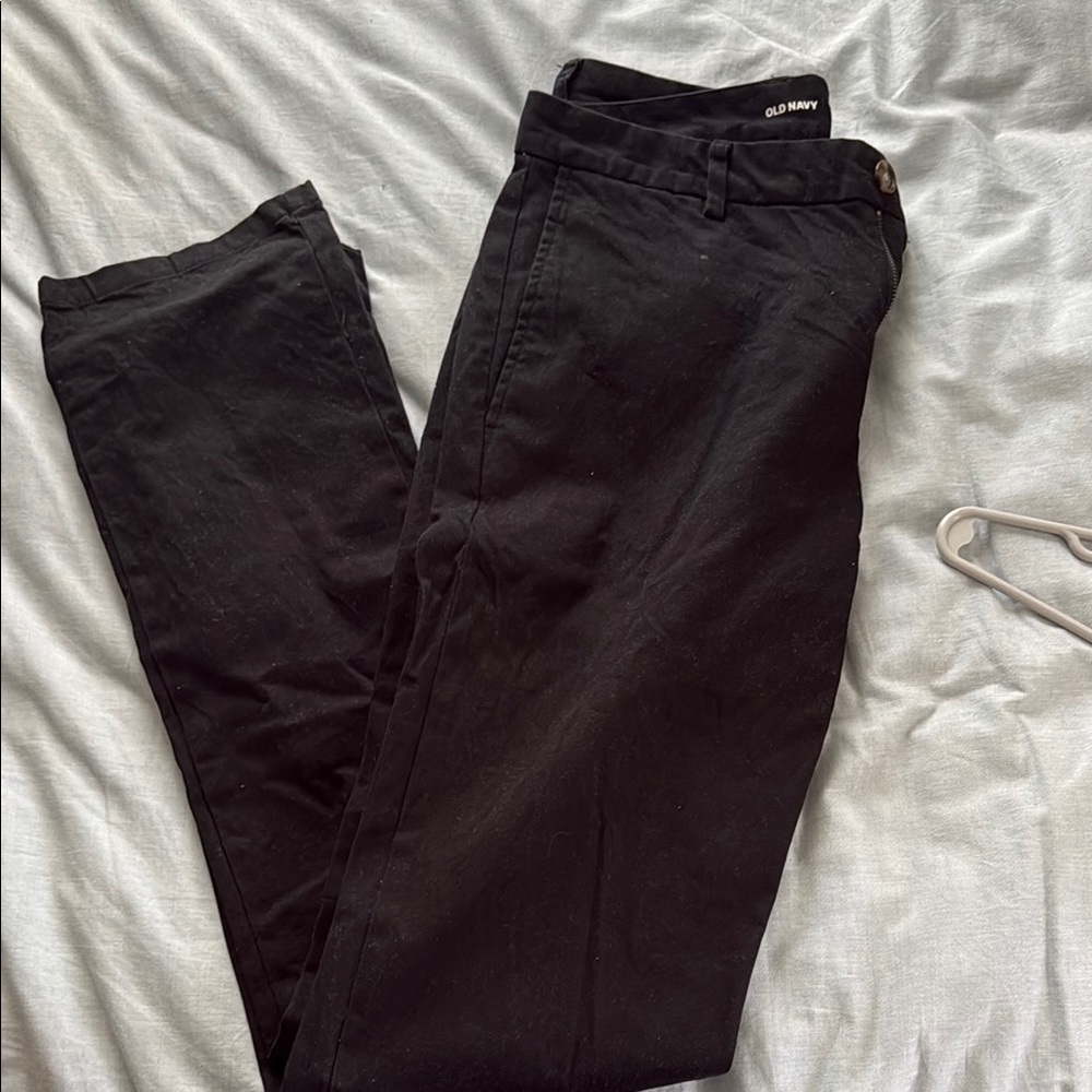 Old Navy Black khakis. 30x36